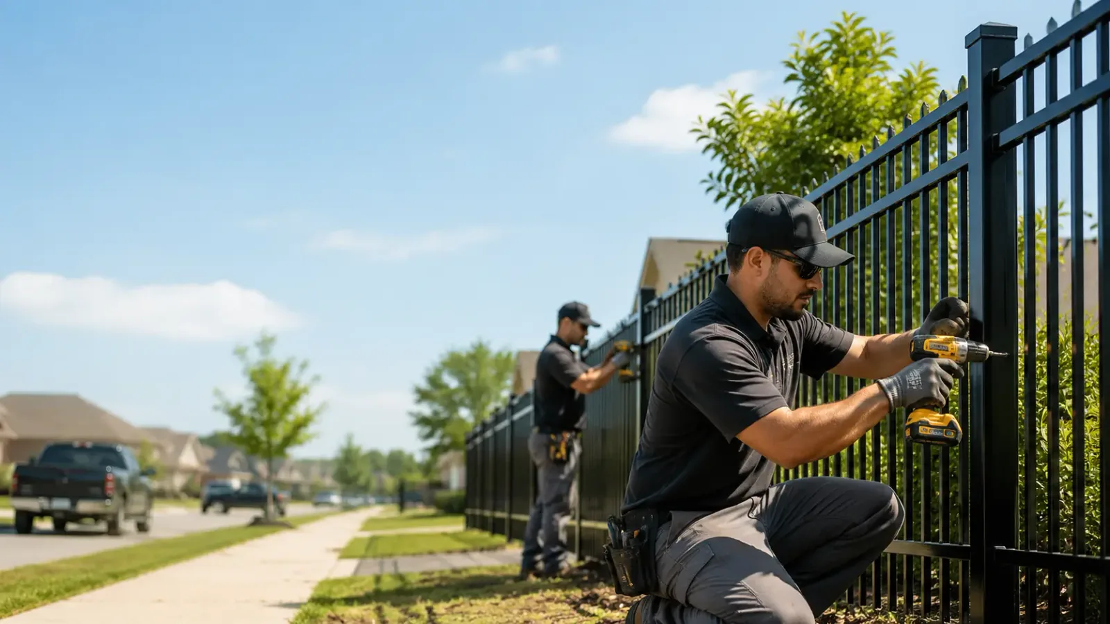 Metal Fence Installation in Pottsboro, TX